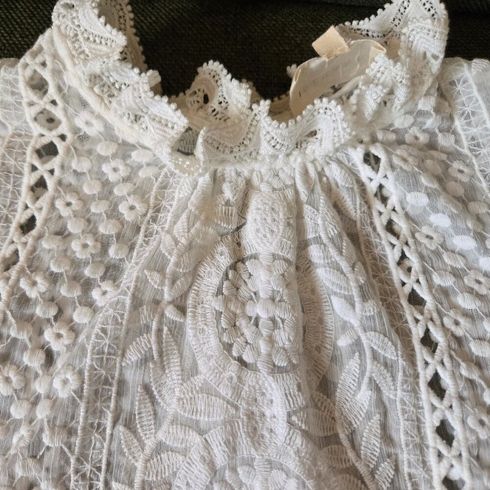 Sweet Sezane White Blouse